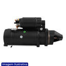 MOTOR DE  PARTIDA JOHN DEERE 12V ISKRA 10 DENTES