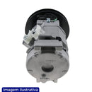 COMPRESSOR AR CONDICIONADO 10S17C KOMATSU POLIA 1B 24V