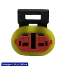 CHICOTE DE INJEÇÃO ELETRÔNICA 2 VIAS UNIVERSAL