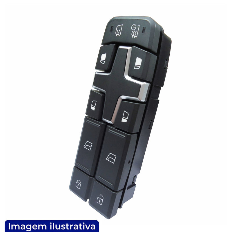 COMANDO DE VIDRO VOLVO FH4 COMPLETO LADO ESQUERDO