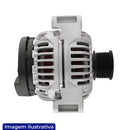 ALTERNADOR  JOHN DEERE 120A 12V PLUG PLACA