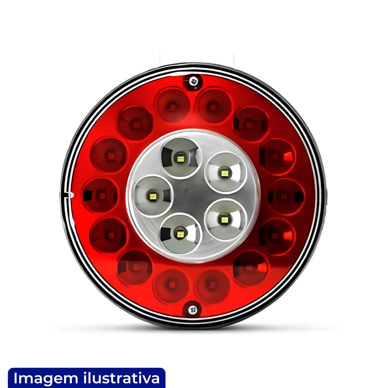 LANTERNA TRASEIRA PARA CONJUNTO FACCHINI BRASPOINT 3/4 LANT/FREIO/SETA/RE BIVOLT