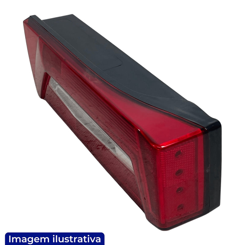 LANTERNA TRASEIRA LED SCANIA NTG 2022> LADO ESQUERDO COM VIGIA