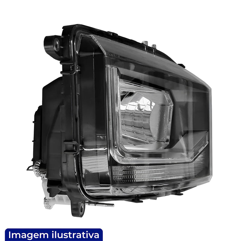 FAROL CAMINHÃO VW/DELIVERY 2018 -> COM LUZ POSIÇÃO LADO ESQUERDO