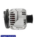 ALTERNADOR  JOHN DEERE 120A 12V PLUG PLACA