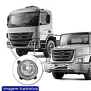 BLOCO FAROL BAIXO MB ATEGO 2013 COM VIGIA LADO ESQUERDO 140MM