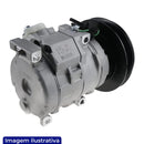 COMPRESSOR AR CONDICIONADO 10S17C KOMATSU POLIA 1B 24V