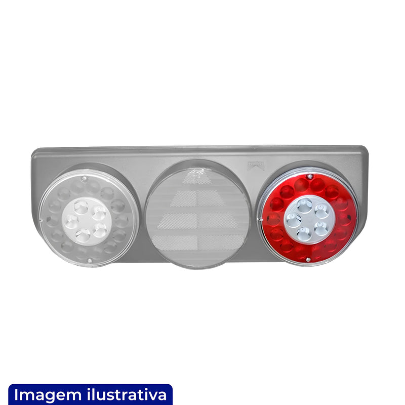 LANTERNA TRASEIRA PARA CONJUNTO FACCHINI BRASPOINT 3/4 LANT/FREIO/SETA/RE BIVOLT