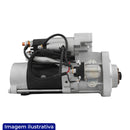 MOTOR DE PARTIDA MITSUBISHI VOLVO/MAN/CONSTELLATION 24V 12 DENTES