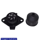 TOMADA ENG. PLÁSTICA FEMEA SCANIA/VOLVO 7-POLOS RED.