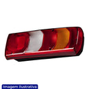 LANTERNA TRASEIRA MERCEDES ACTROS AXOR 2016 LADO DIREITO SEM SIRENE DE RÉ
