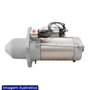 MOTOR DE PARTIDA BOSCH IVECO 24V 10 DENTES SEM AUTOMATICO AUXILIAR