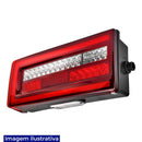 LANTERNA TRASEIRA LED VW CONSTELLATION/METEOR  LADO DIREITO 24V COM VIGIA