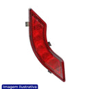 LANTERNA TRASEIRA CAIO VIP/MILLENNIUM/MONDEGO 3 LEDS CURVA 24V VERMELHO