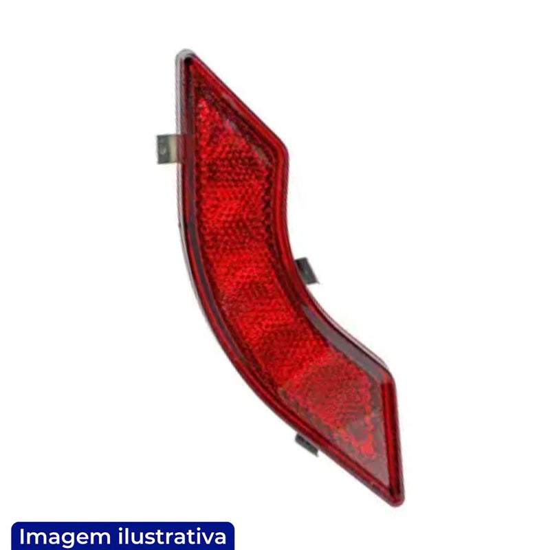 LANTERNA TRASEIRA CAIO VIP/MILLENNIUM/MONDEGO 3 LEDS CURVA 24V VERMELHO