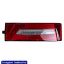 LANTERNA TRASEIRA LED SCANIA NTG 2022> LADO DIREITO SEM VIGIA SEM SIRENE