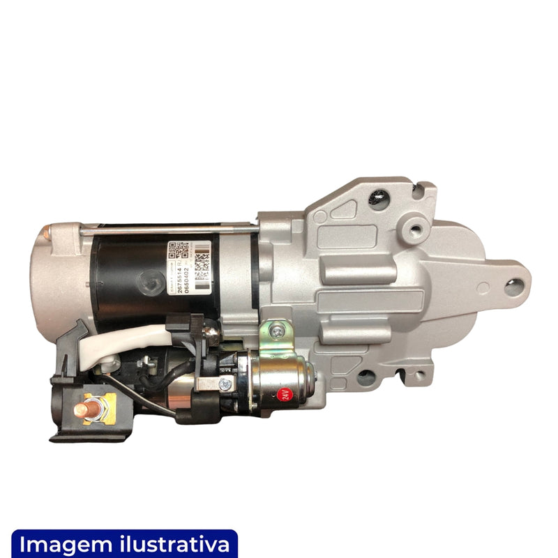 MOTOR DE PARTIDA SCANIA NTG/SUPER/EURO 6 24V 11 DENTES