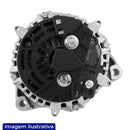 ALTERNADOR VALMET/MF/JOHN DEERE COLHEDORA 12V 200A MODELO BOSCH C/POLIA