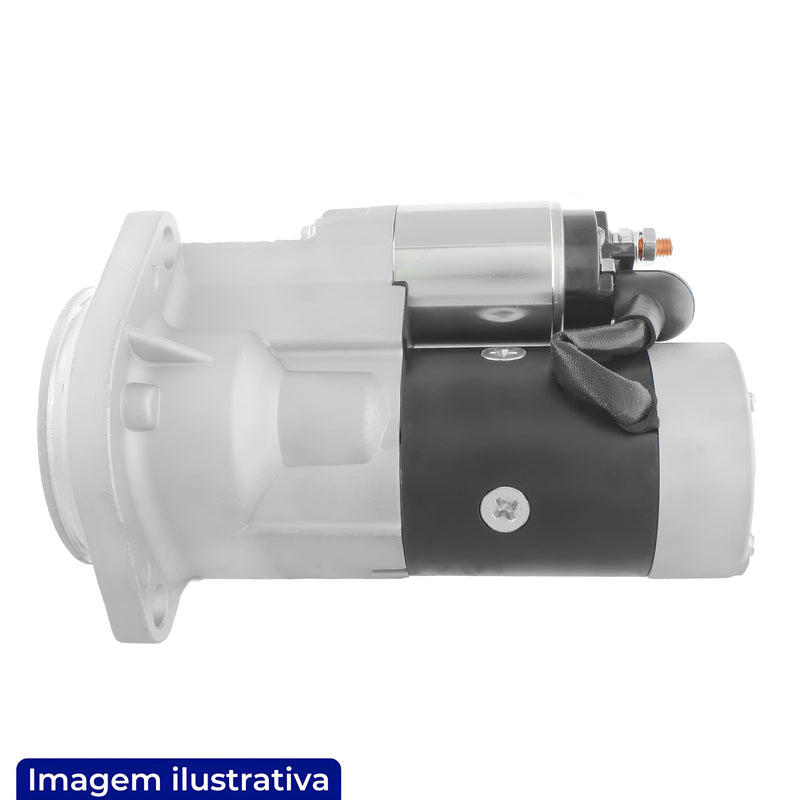 MOTOR DE PARTIDA MICRO ESCAVADEIRA YANMAR DIESEL 12V 9 DENTES