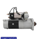 MOTOR DE PARTIDA DO CATERPILLAR 320C/320B 24V 10 DENTES COM AUTOMATICO AUXILIAR