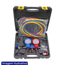 RELOGIO MANOMETRO R134A MANGUEIRA 2500MM