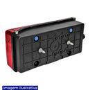 LANTERNA TRASEIRA LED VW CONSTELLATION/METEOR  LADO DIREITO 24V COM VIGIA