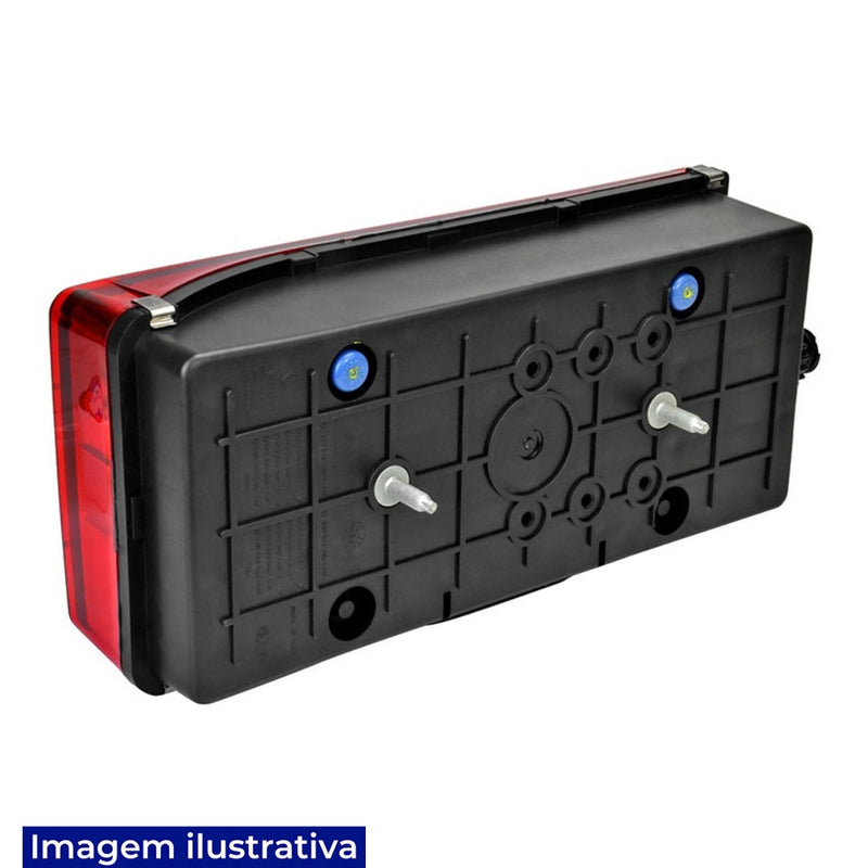 LANTERNA TRASEIRA LED VW CONSTELLATION/METEOR  LADO DIREITO 24V COM VIGIA