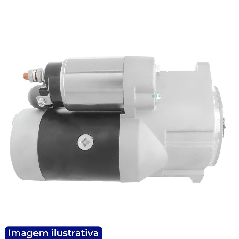 MOTOR DE PARTIDA MICRO ESCAVADEIRA YANMAR DIESEL 12V 9 DENTES