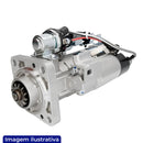 MOTOR DE PARTIDA MITSUBISHI VOLVO/MAN/CONSTELLATION 24V 12 DENTES